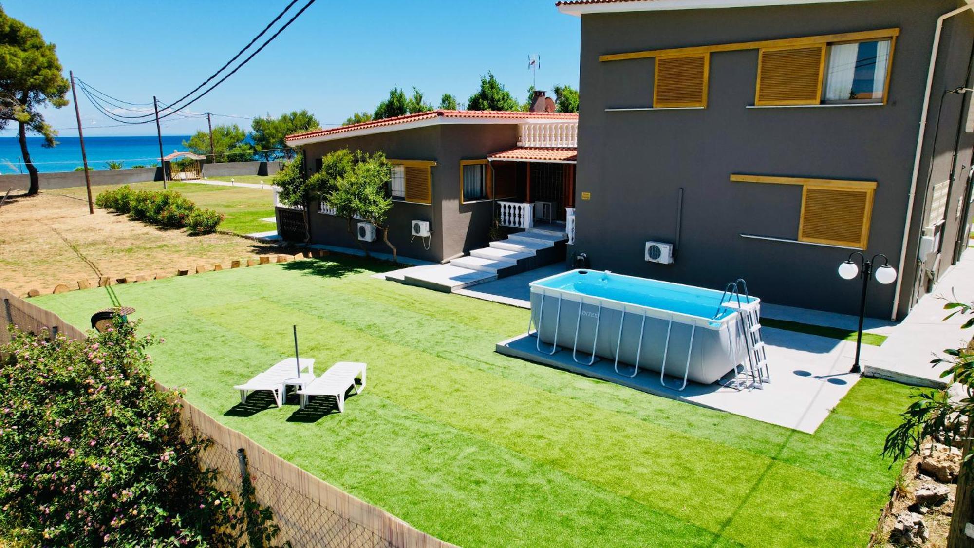 Gazonia Family Estate Hotel Skala  ภายนอก รูปภาพ